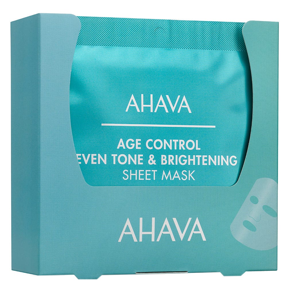 AHAVA Age Control Even Tone & Brightening Sheet Mask