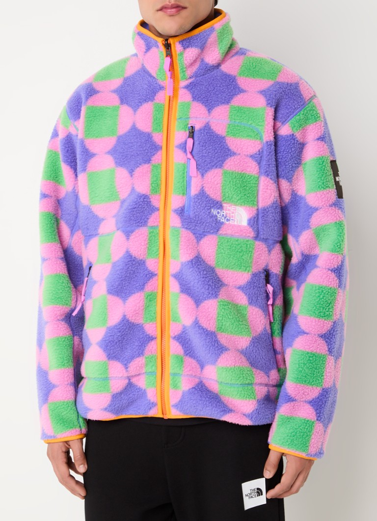 „The North Face TNF x Yinka Ilori“ dvipusė vilnonė striukė su siuvinėtu logotipu