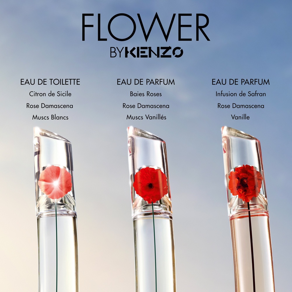 Kenzo Flower by Kenzo Eau de Parfum Rechargeable Eau de Parfum