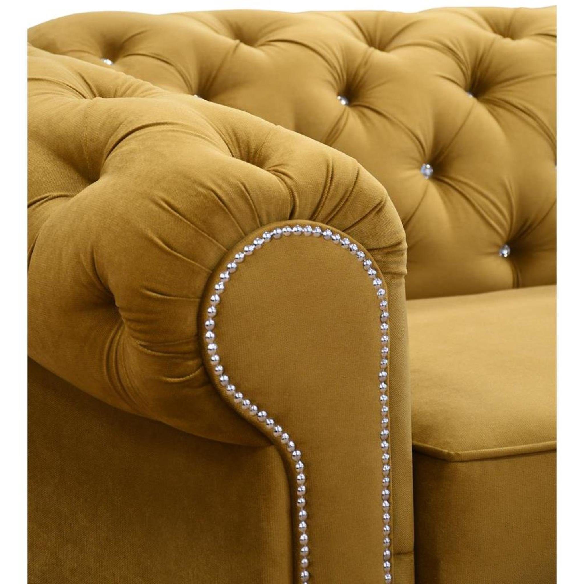 Beautysofa Polsterecke Chester, L-Form Ecksofa aus Velour, Ottomane rechts oder links montierbar, mit Relaxfunktion, mit 2x Bettkästen
