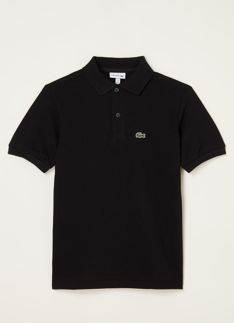 Lacoste polo krekls no pikē kokvilnas ar izšuvumu no logotipa