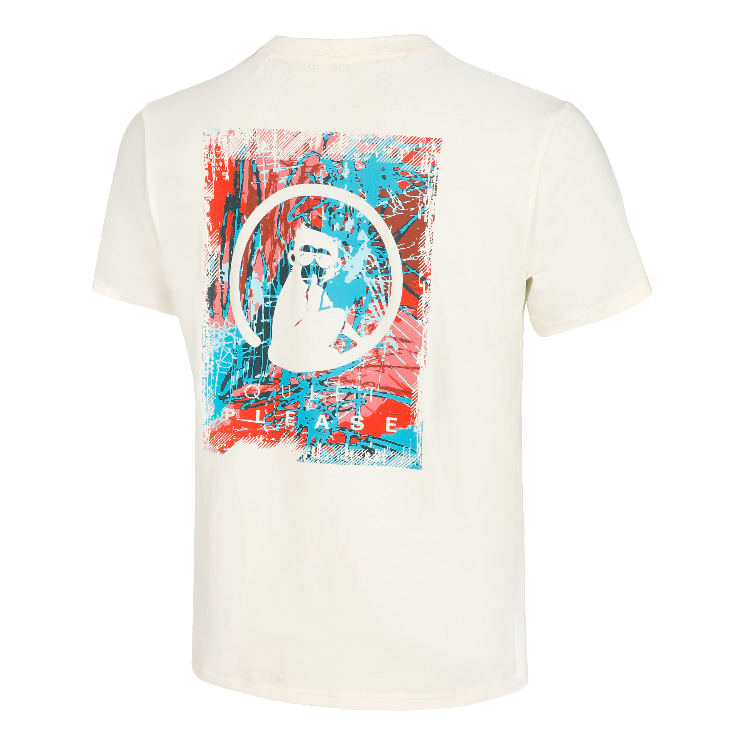 Crossroad Sketchy T-Shirt Herren - Weiß, Mehrfarbig