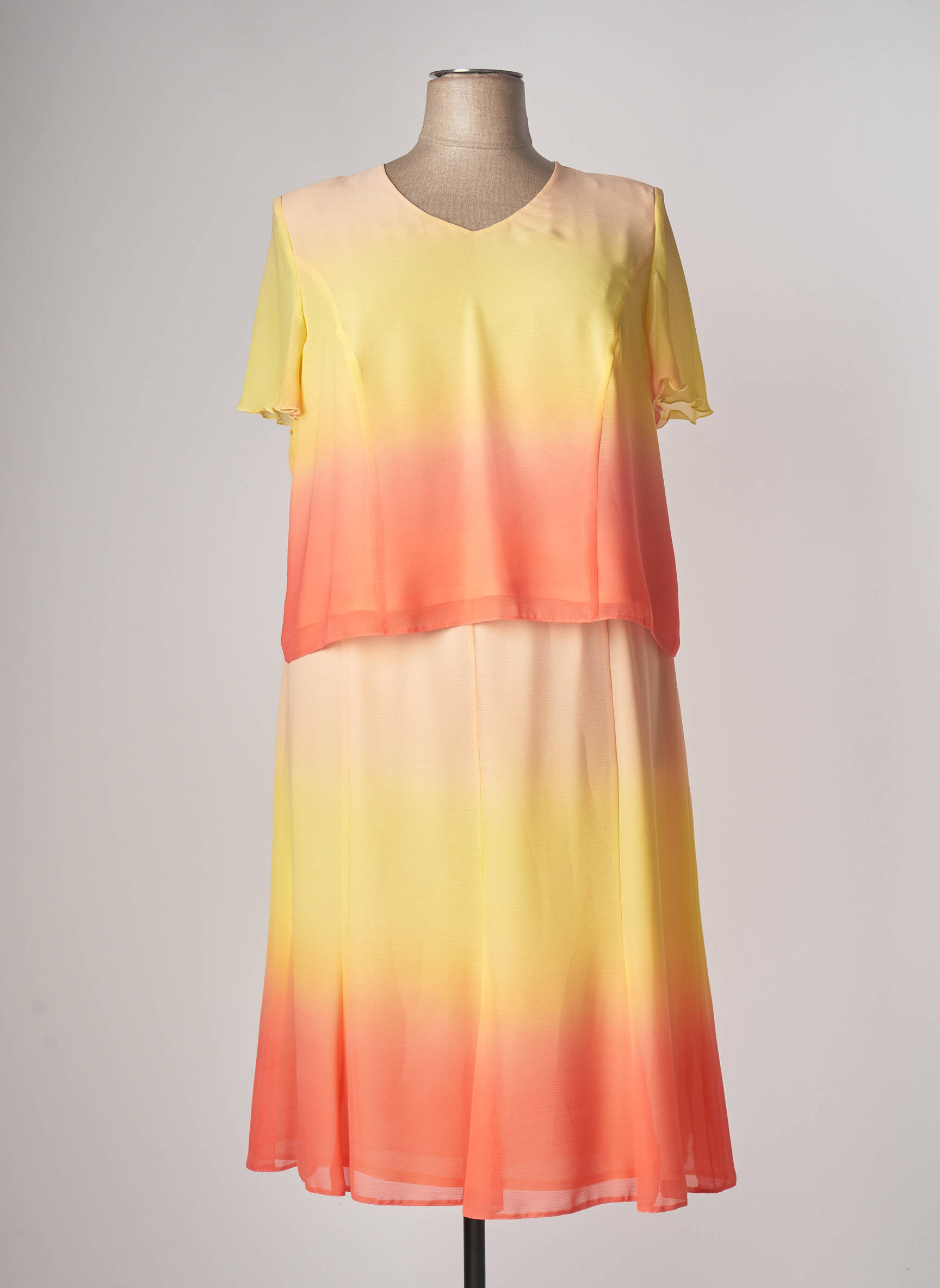 Jomhoy Ensembles Jupe Femme couleur orange