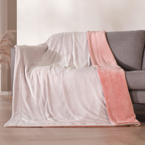 Luxus Decke, rosa