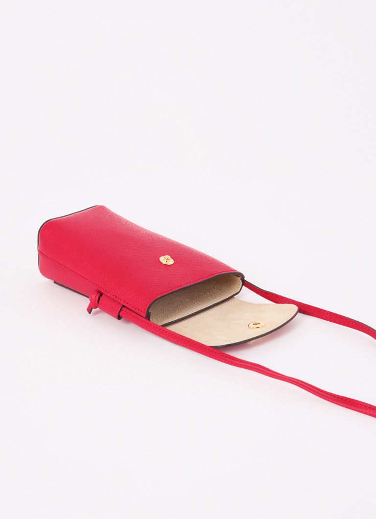 Longchamp Épure nahkainen crossbody-puhelinkotelo