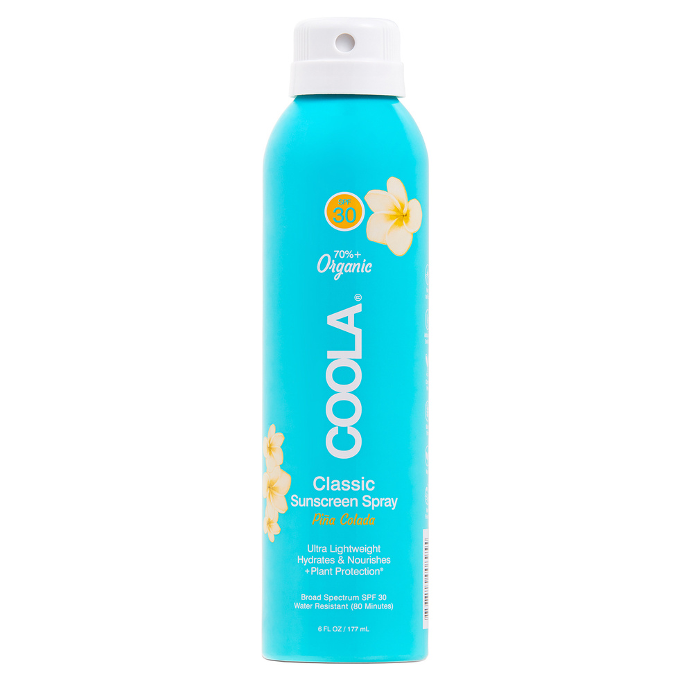 Coola Spray Solaire Corps SPF 30 Piña Colada Riche en ingrédients naturels hydratants