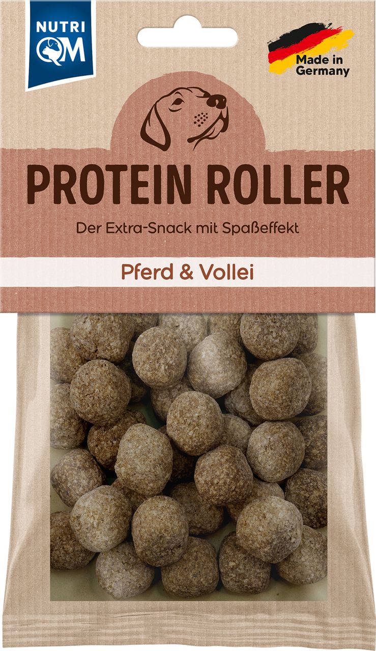 PetCom NutriQM Protein Roller Pferd 125 gr. - 6er Set