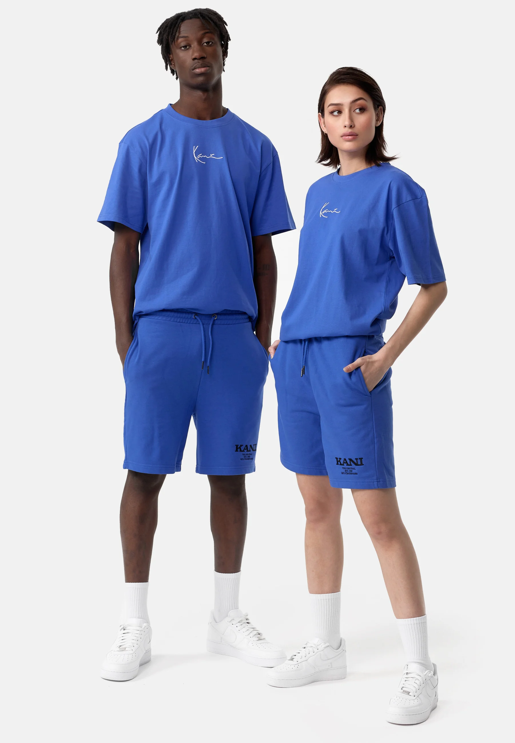 Karl Kani RETRO UNISEX - Pantalones cortos