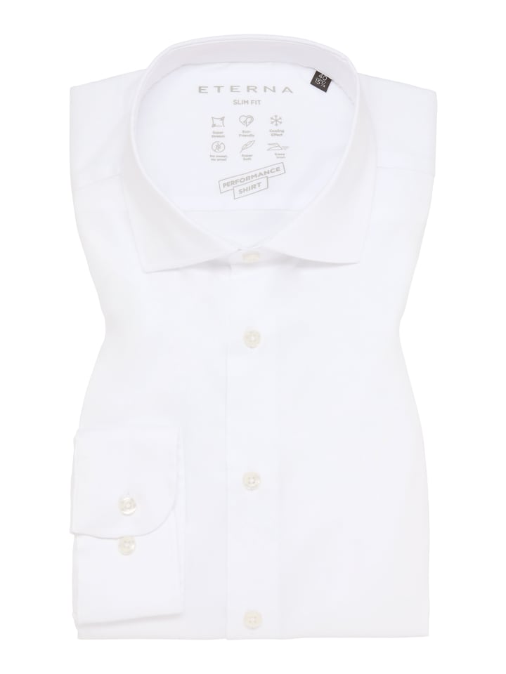 Eterna Hemd SLIM FIT in weiß günstig kaufen