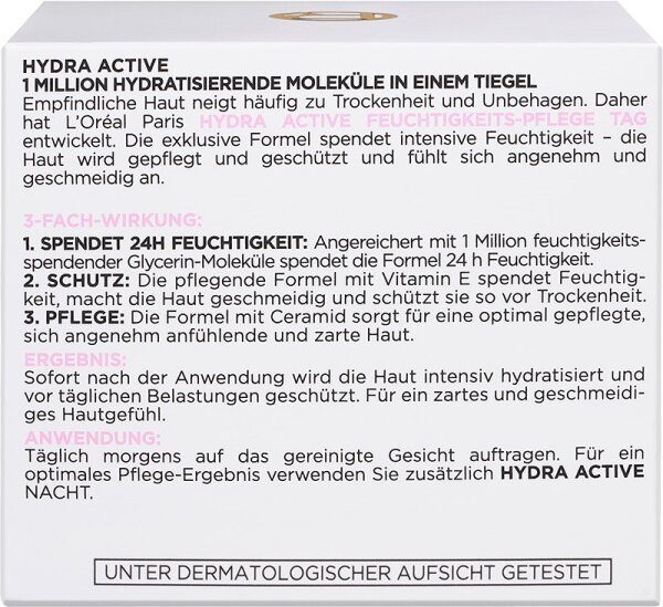 L'Oréal Paris Hydra Active 3 sensible Haut Gesichtscreme