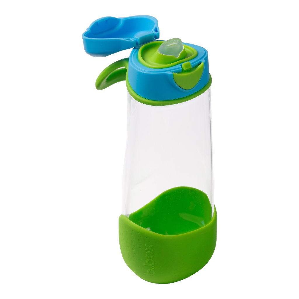 b.box Tritan Sportflasche 600 ml - blau/grün