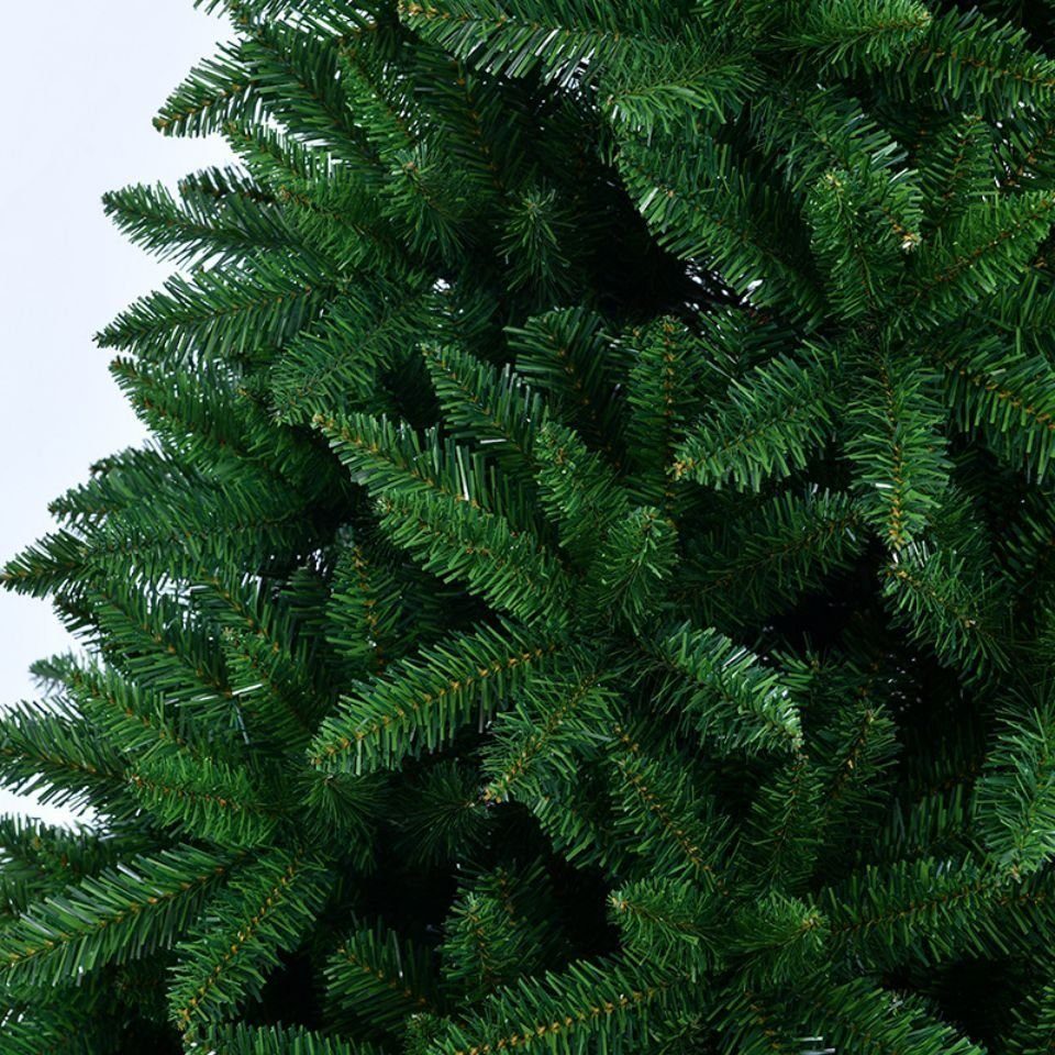 TAB Künstlicher Weihnachtsbaum Tannenbaum mit 100% neu PVC, Künstlicher Christbaum, 180 cm mit 1300 PVC Spitzen und Metallständer, Kein Geruch mit Umweltverträgliche Materialien