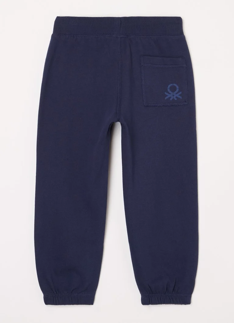 Pantaloni de trening Benetton slim fit cu șnur de strângere
