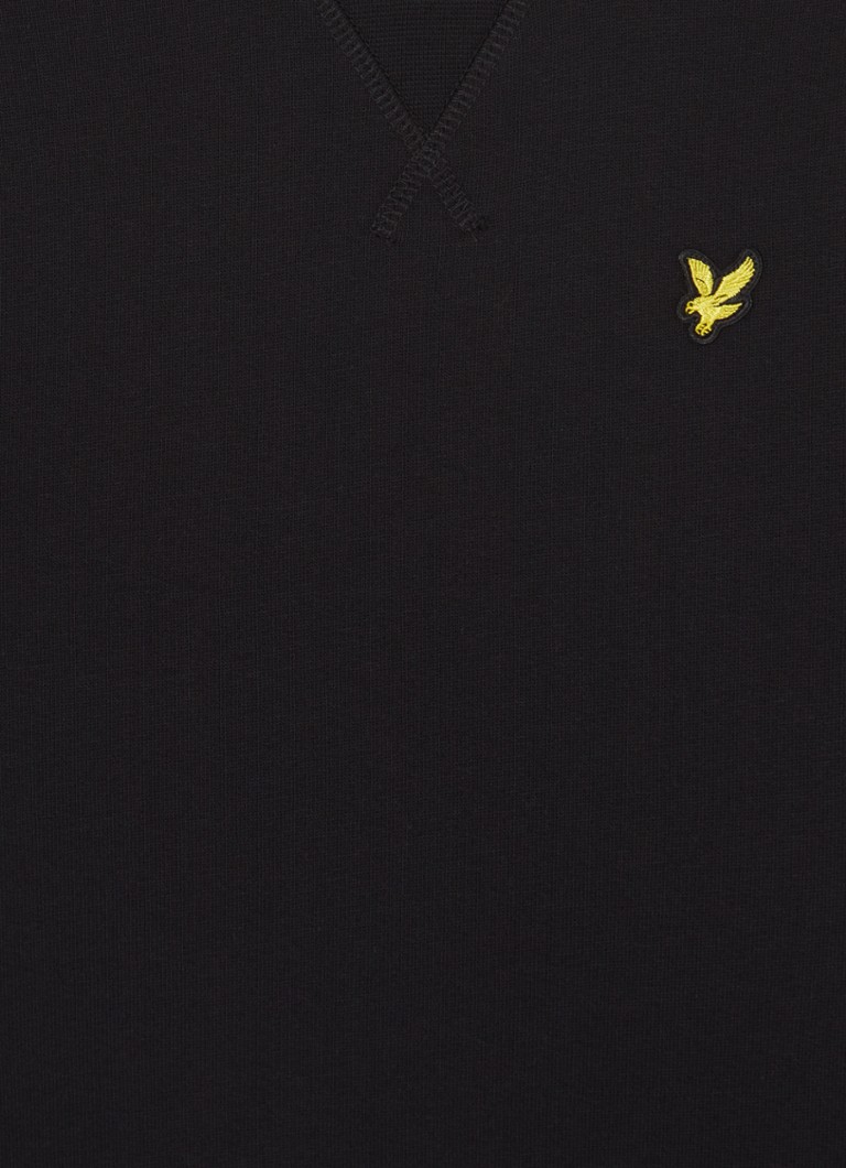 Pulover cu logo brodat Lyle & Scott