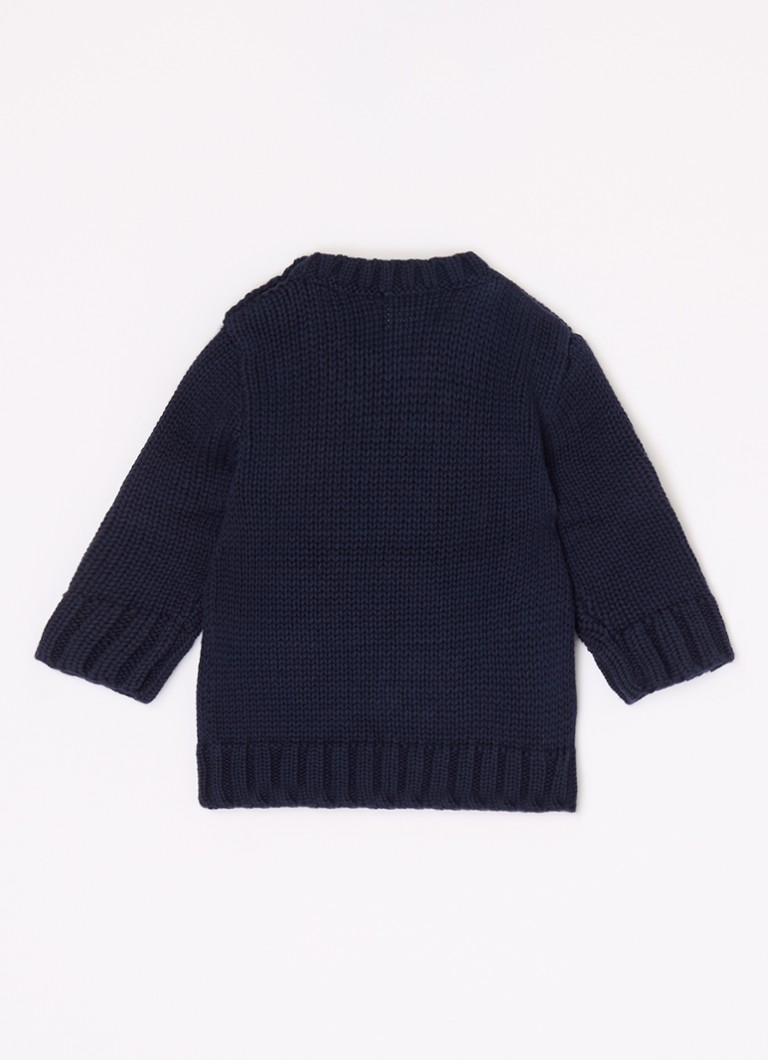 Pulover tricotat gros Ralph Lauren cu model tricotat