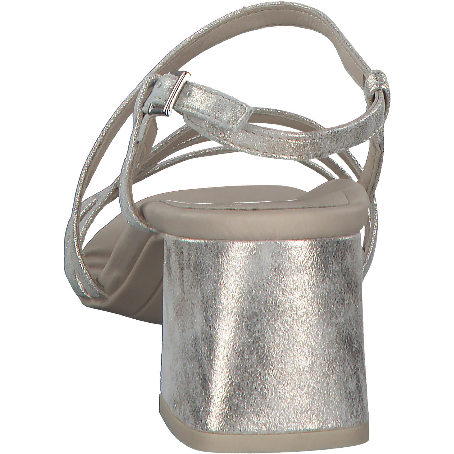 Paul Green 6042, Plateau-Sandaletten, Damen, mineral