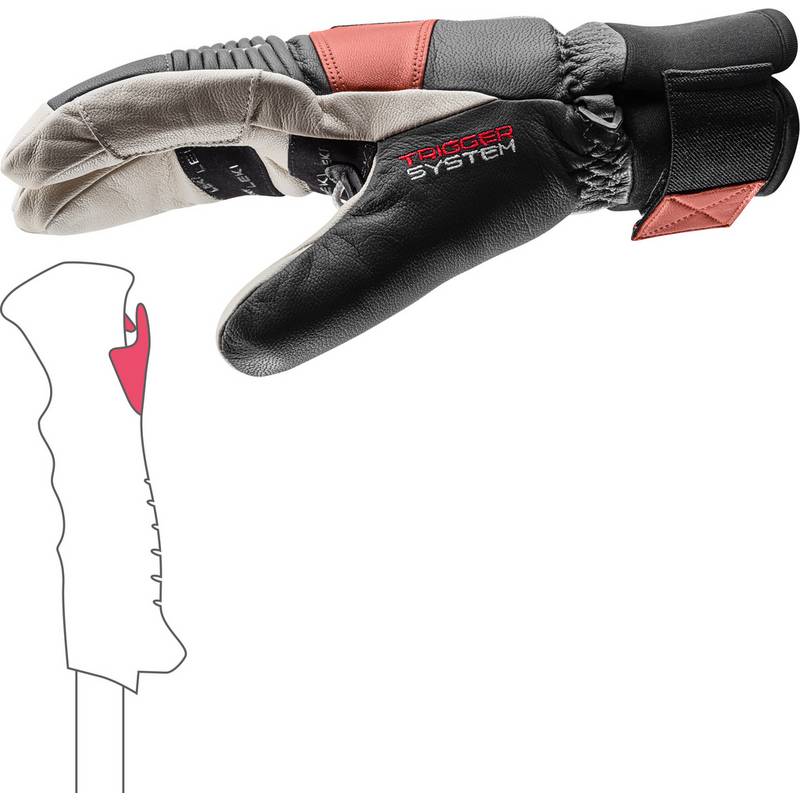 LEKI Patrol 3D Lobster Fingerhandschuhe Herren