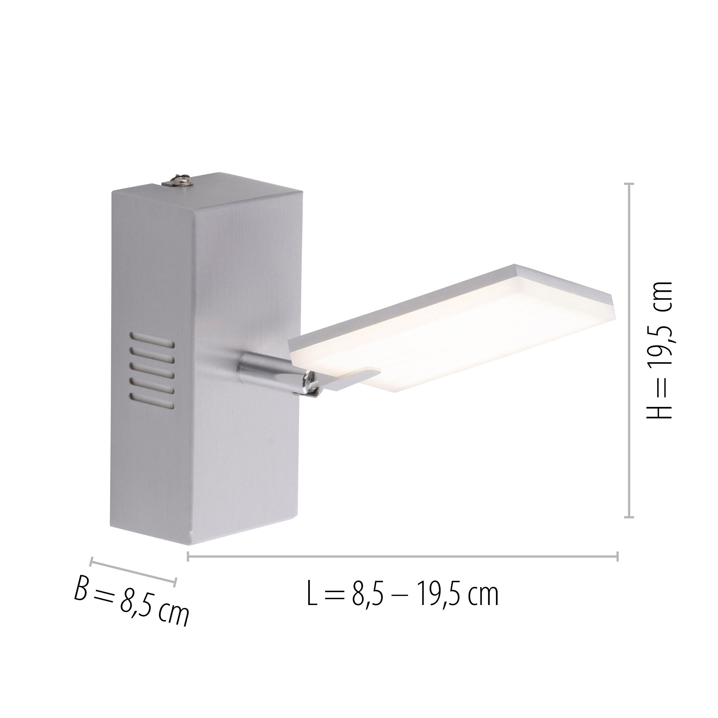 PURELED-Wandleuchte 1flg