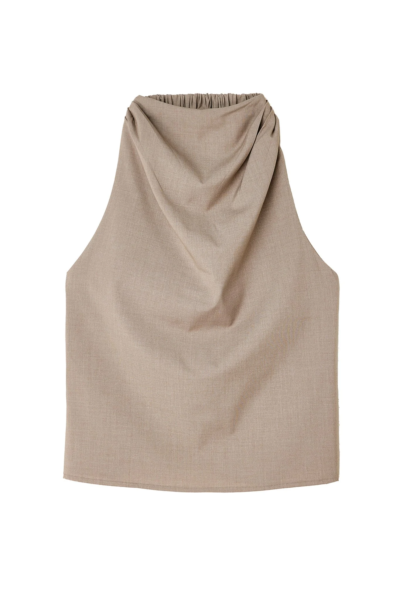 Drapiertes Neckholder-Top