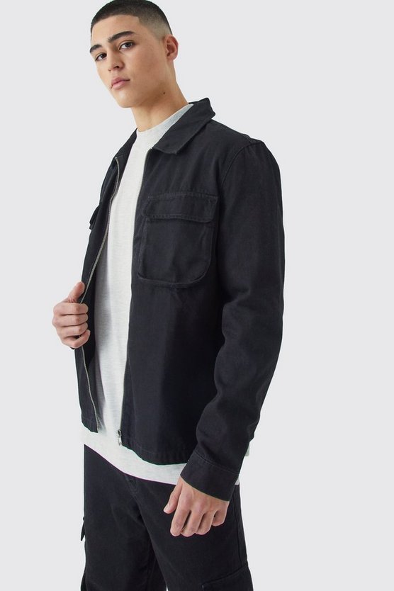 Twill Cargo Overshirt & Trouser