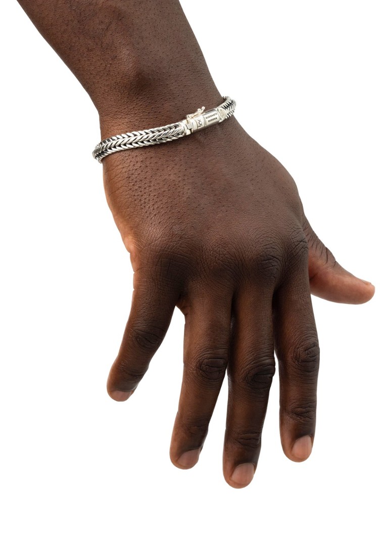 Buddha to Buddha  Nurul XS schakelarmband van zilver