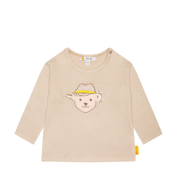 T-Shirt langarm, braun für Jungs