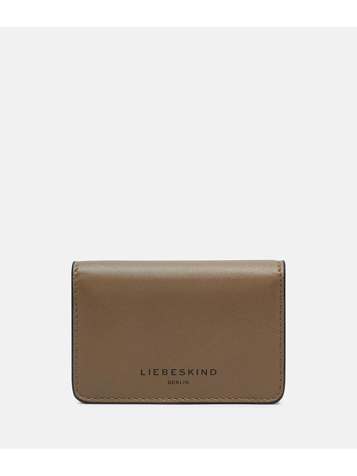 LIEBESKIND BERLIN Leder-Geldbörse in Hellbraun - (B)18 x (H)12 x (T)4 cm günstig kaufen onesize