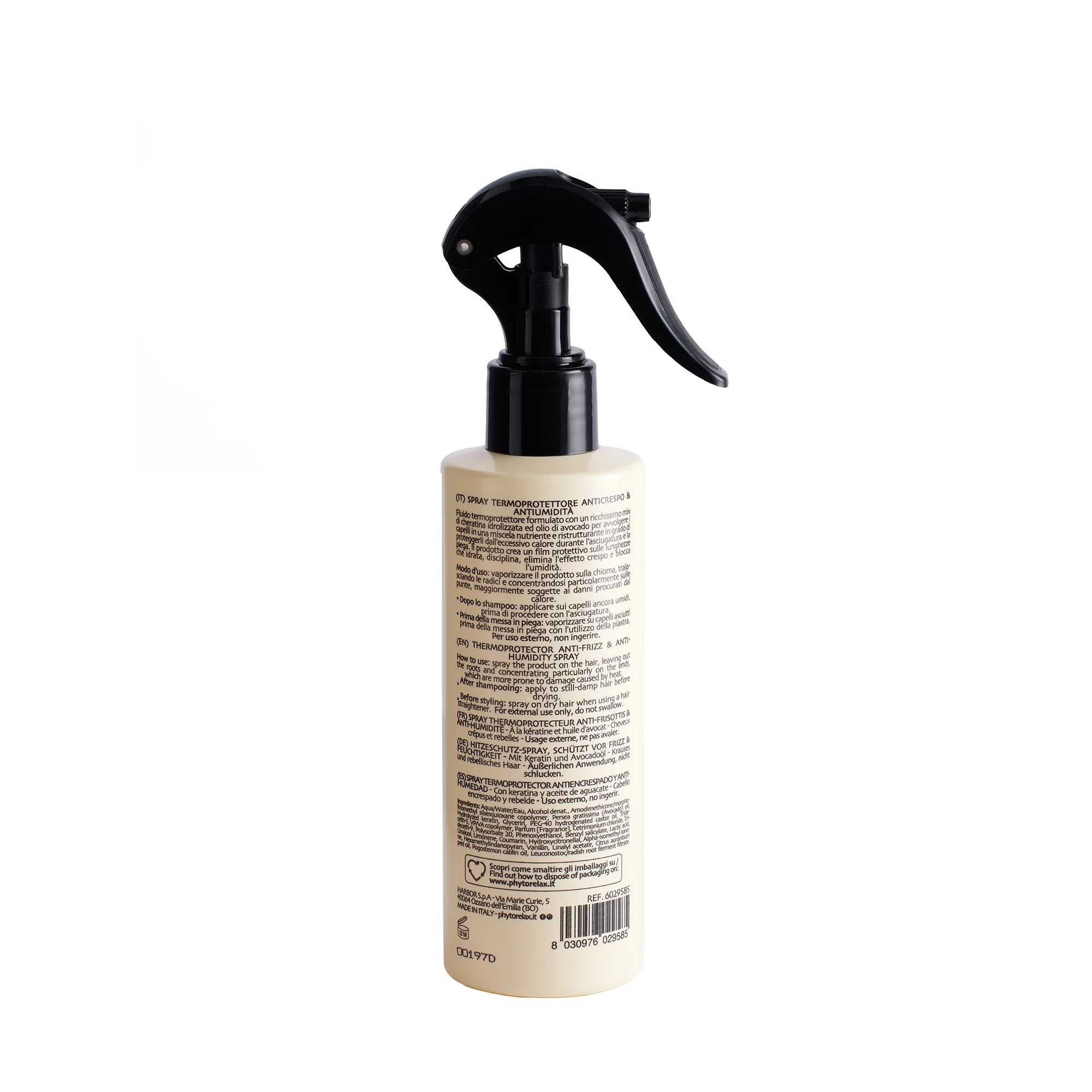 Keratin Liss Göndörödés- és Páramentesítő Hővédő Spray - Hővédő Spray