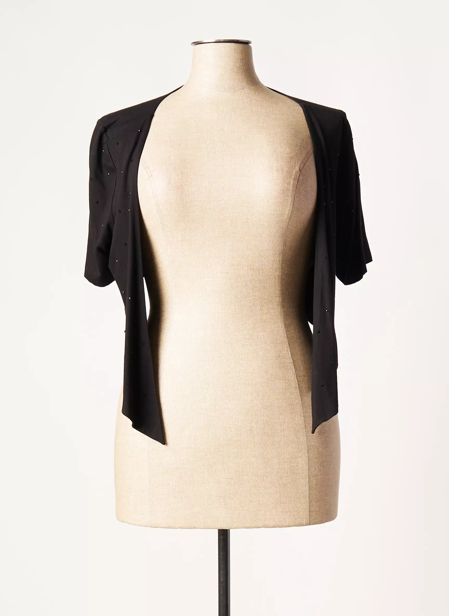 Fuego Woman Boleros Femme couleur noir