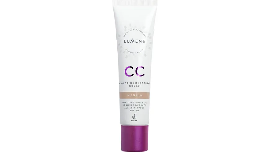 Lumene CC Color Correcting Cream LSF 20 30 ml Medium