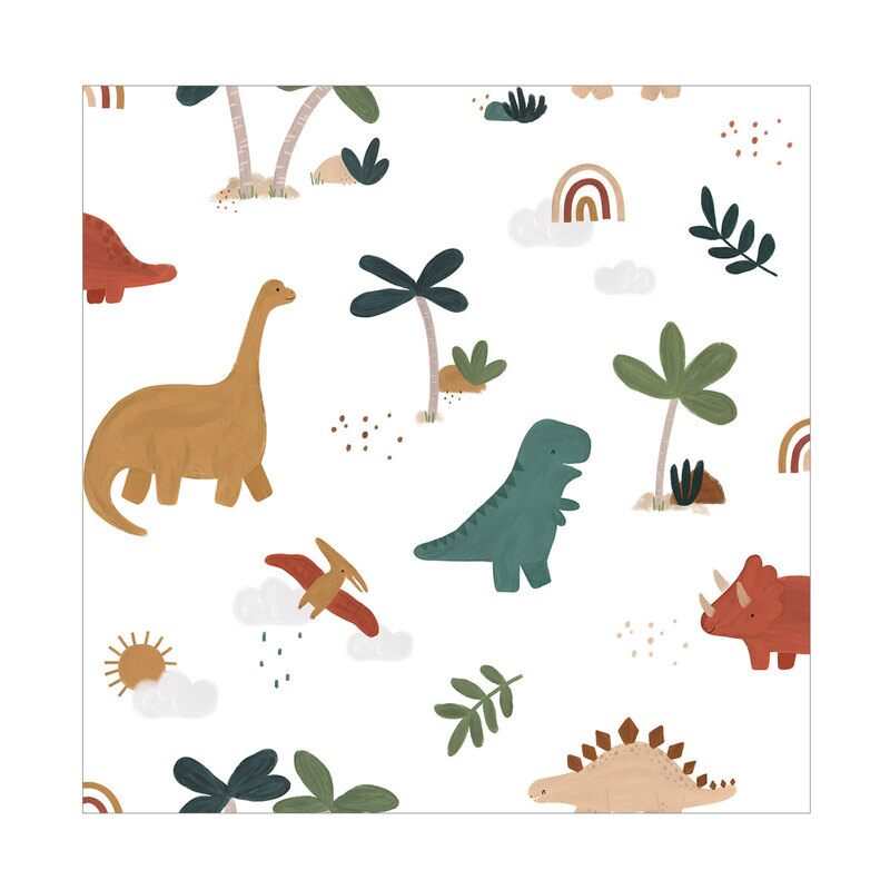 Papier peint Sunny Dino Lilipinso and Co