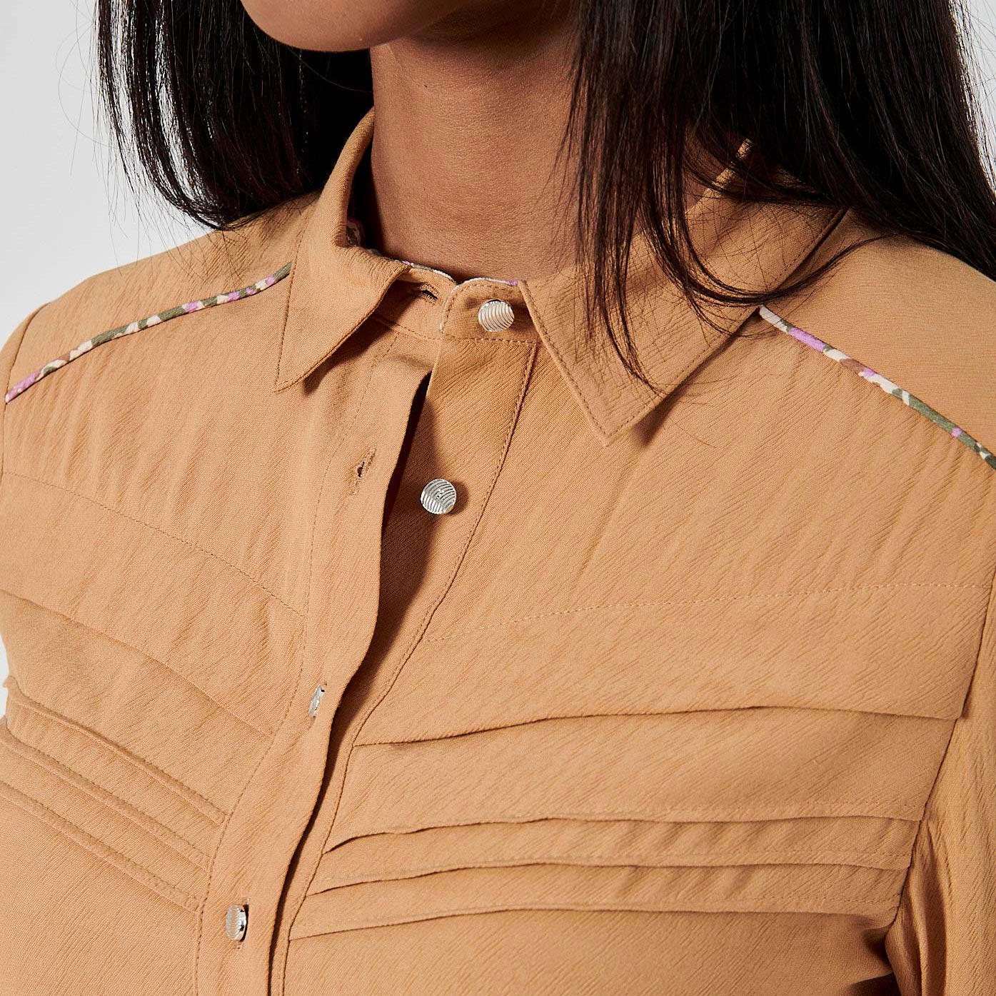 COBO   Robe marron femme