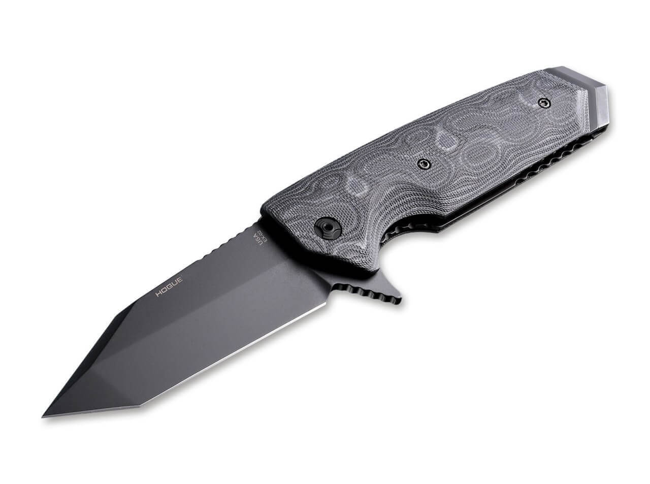 EX-02 Flipper Tanto 3.375 G-Mascus Black