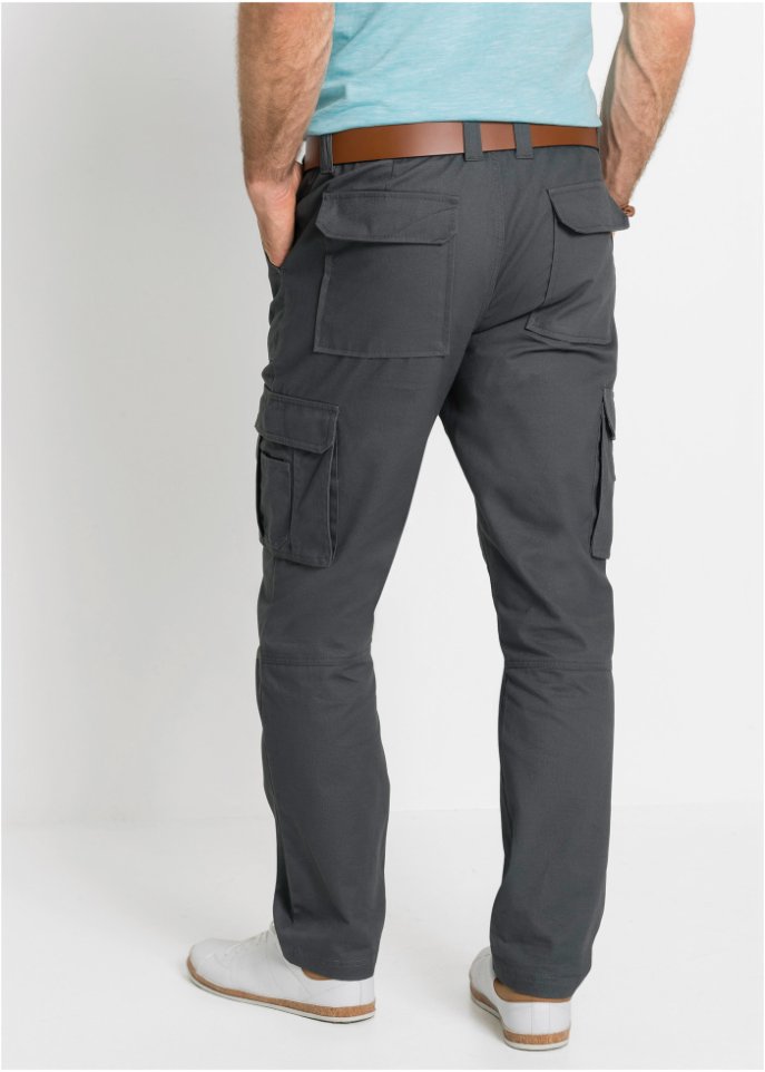 Cargohose mit Teflonausrüstung, Straight