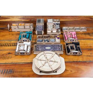 Barrage Organizer with Construction Wheels