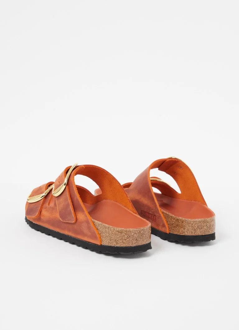 Papuci de casă Birkenstock Arizona din piele