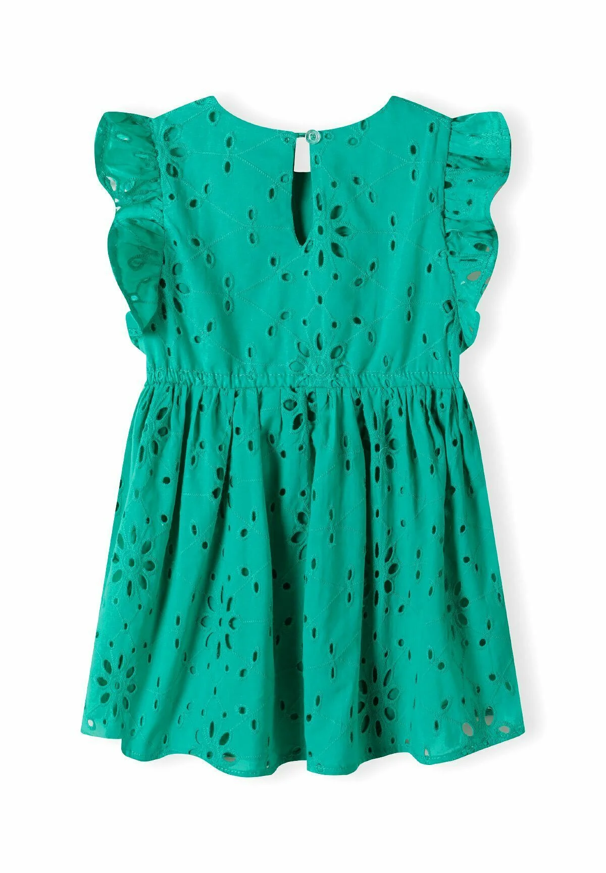 MINOTI BORDADO MANGAS CON VOLANTES - Vestido de verano