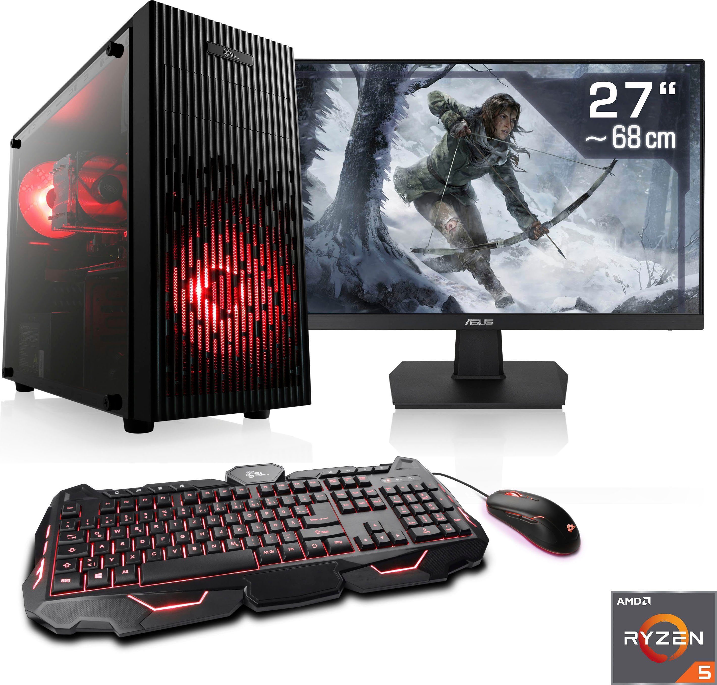 CSL Sprint V28115 Gaming-PC-Komplettsystem (27