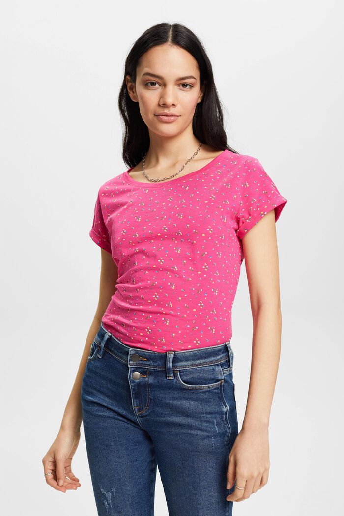 T-Shirt mit Allover-Muster