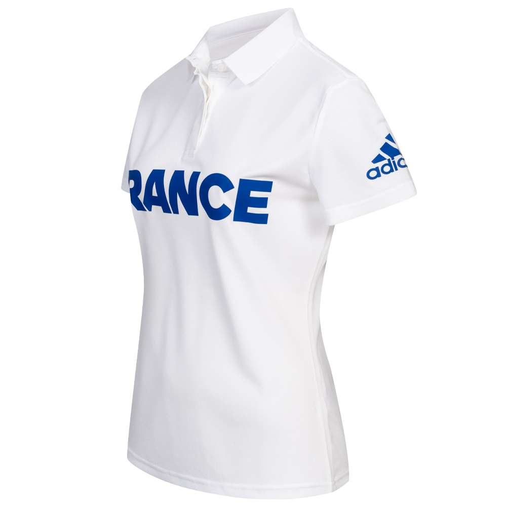 Frankreich adidas Condivo Classic Damen Basketball Polo-Shirt BQ4442