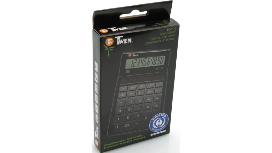 TWEN Eco 10 Solar Twen Eco 10 - umweltfreundlicher Tischrechner