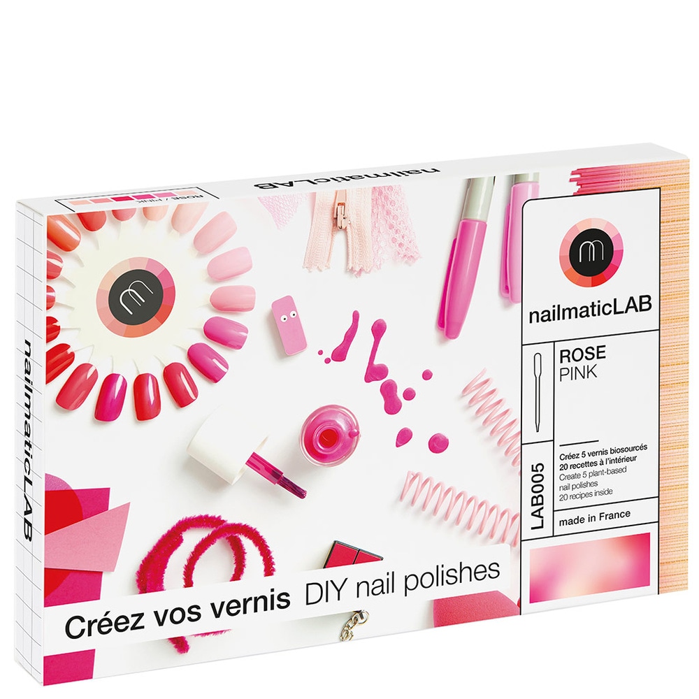 nailmatic Coffret nailmatic LAB coffret DIY- 5 flacons - ROSE