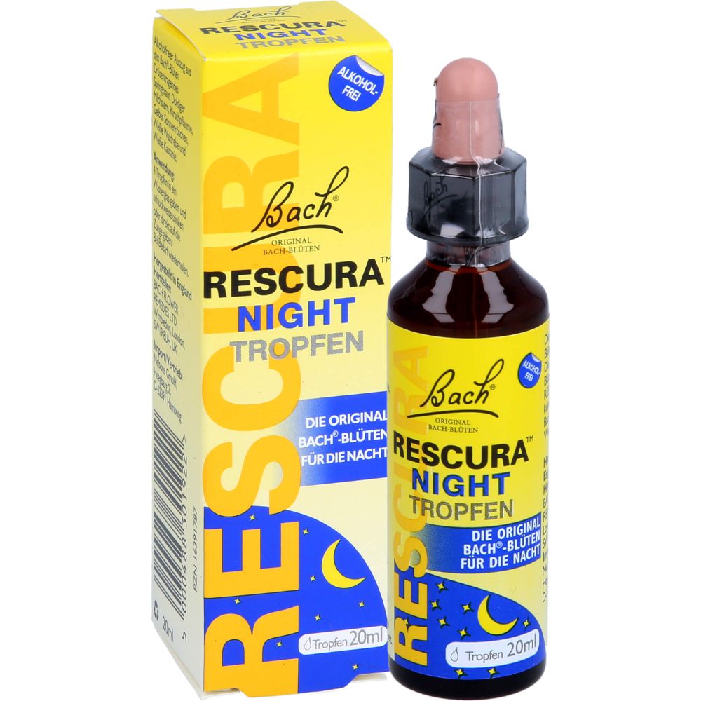 BACHBLÜTEN Original Rescura Night Tropfen alk.frei