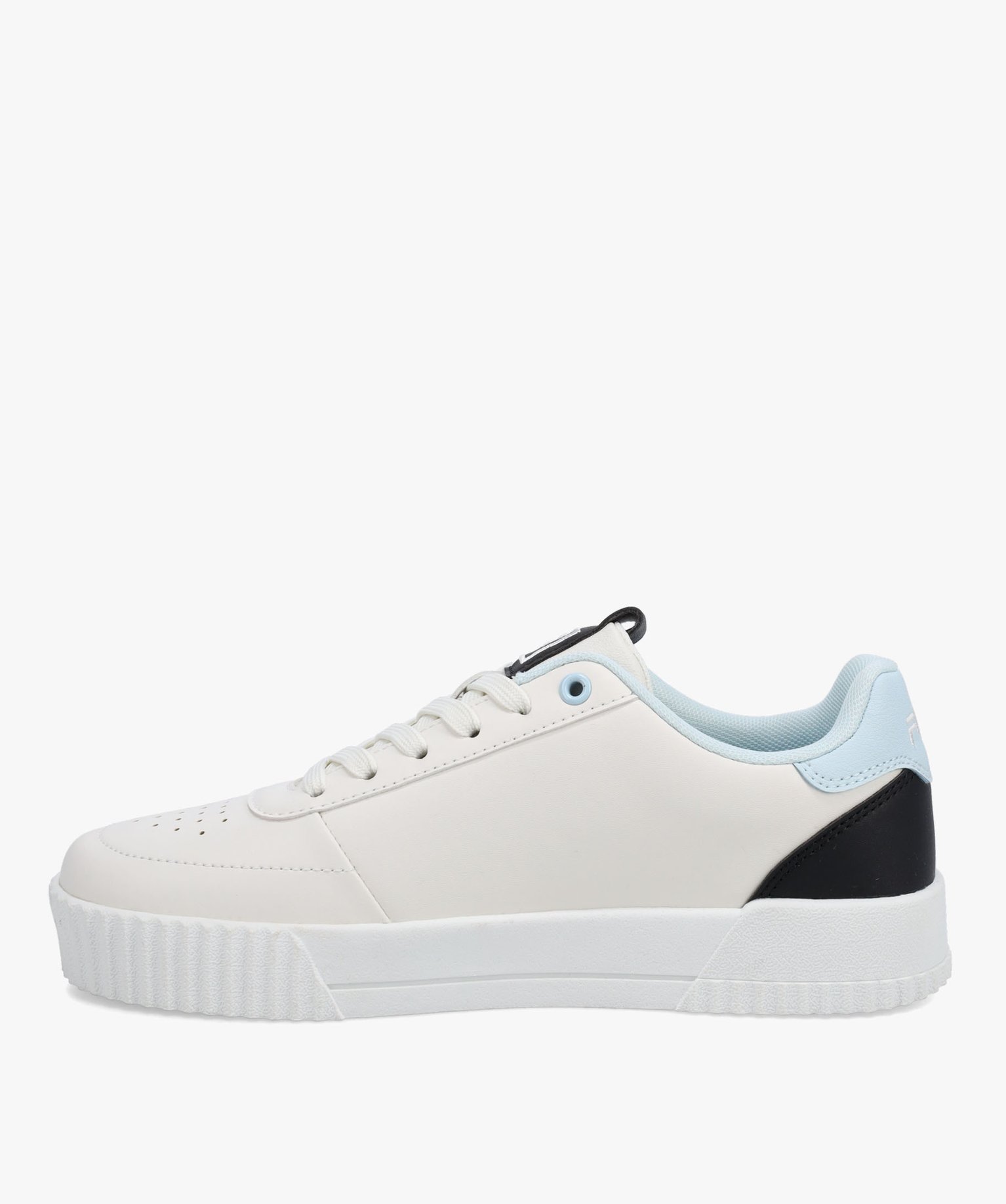 Tennis femme à détails colorés fermeture lacets – Fila ... ecru | GEMO