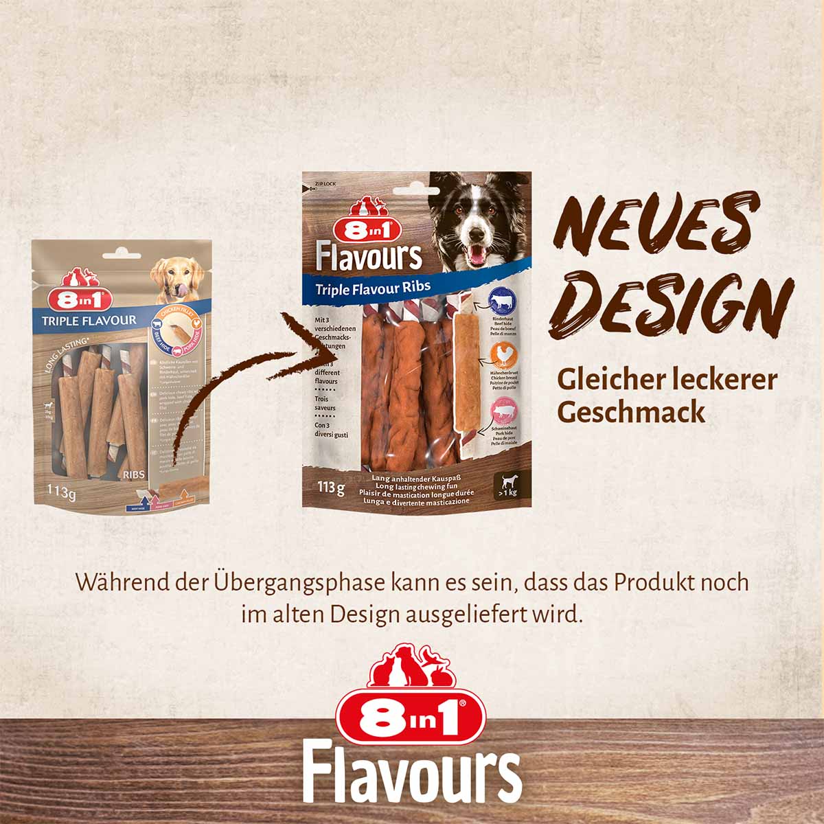 8in1 Triple Flavour Ribs günstig kaufen bei ZooRoyal