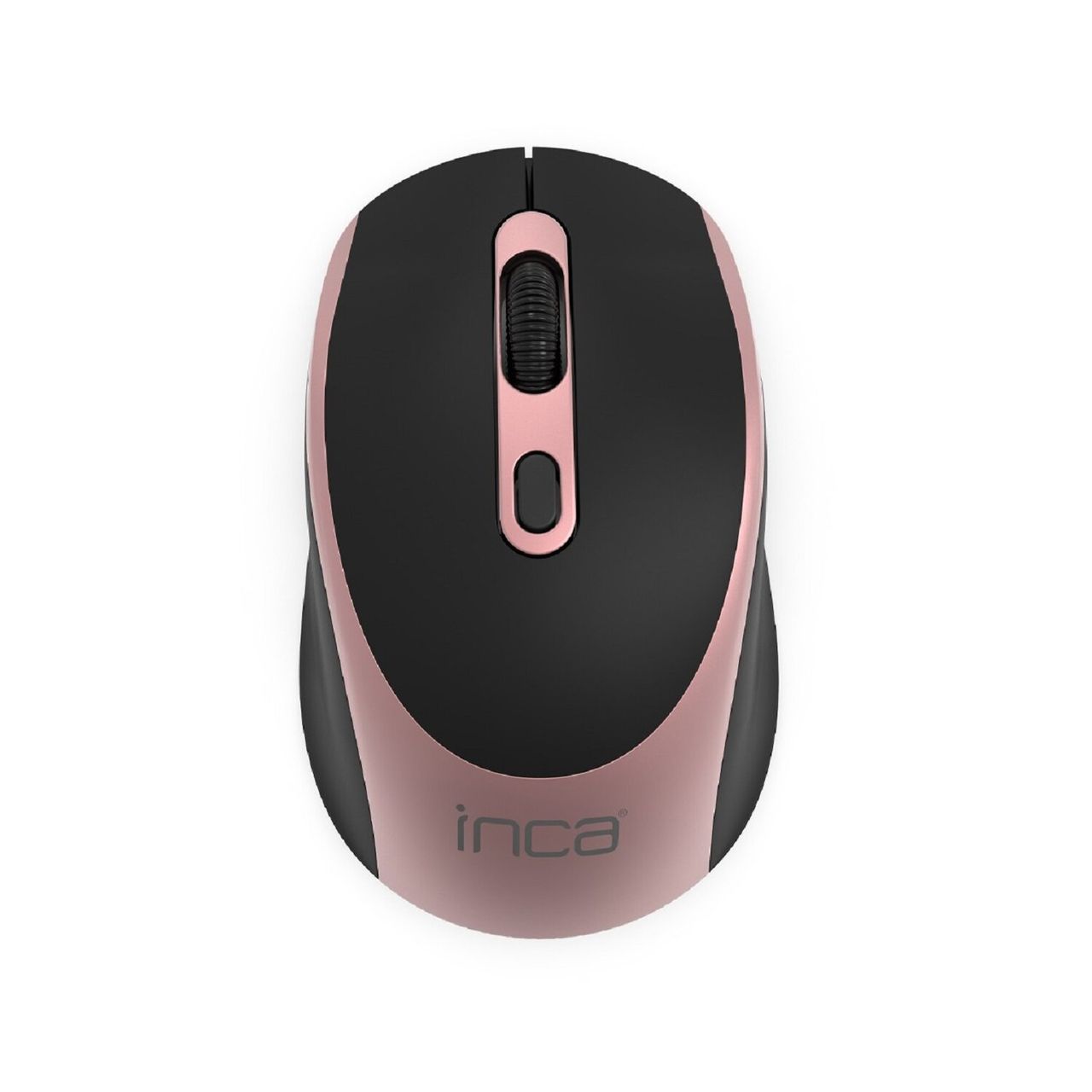 Inca IWM-211RG Wireless Funkmaus Maus Stille Tasten 1600 DPI Optische Auflösung Plug and Play Rosa