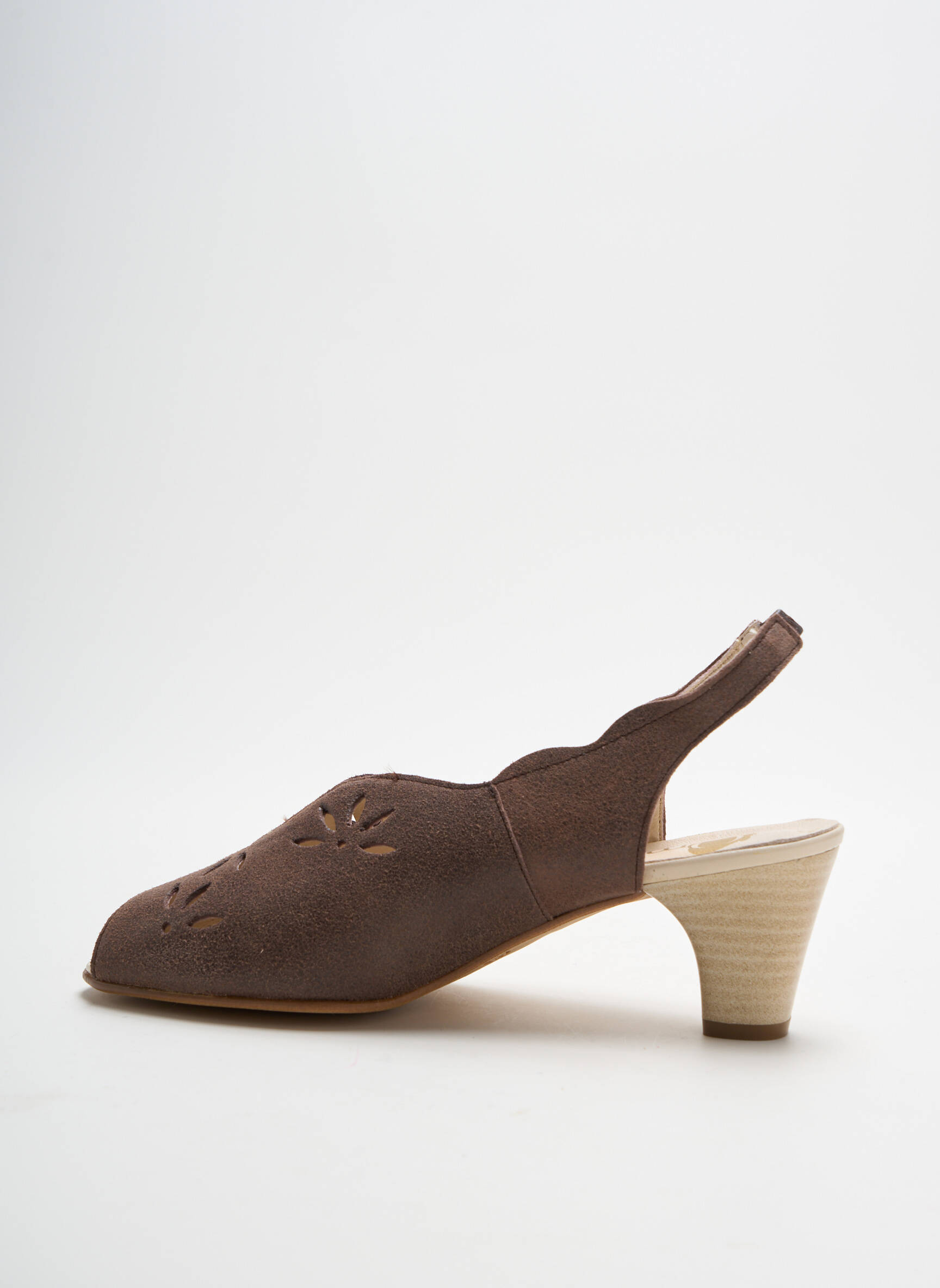 Ombelle Sandales Nu Pieds Femme couleur marron