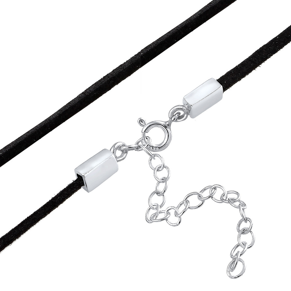 Elli Elli Collier Femme Pendentif Soleil Choker Tendance en Argent Sterling 925 collier
