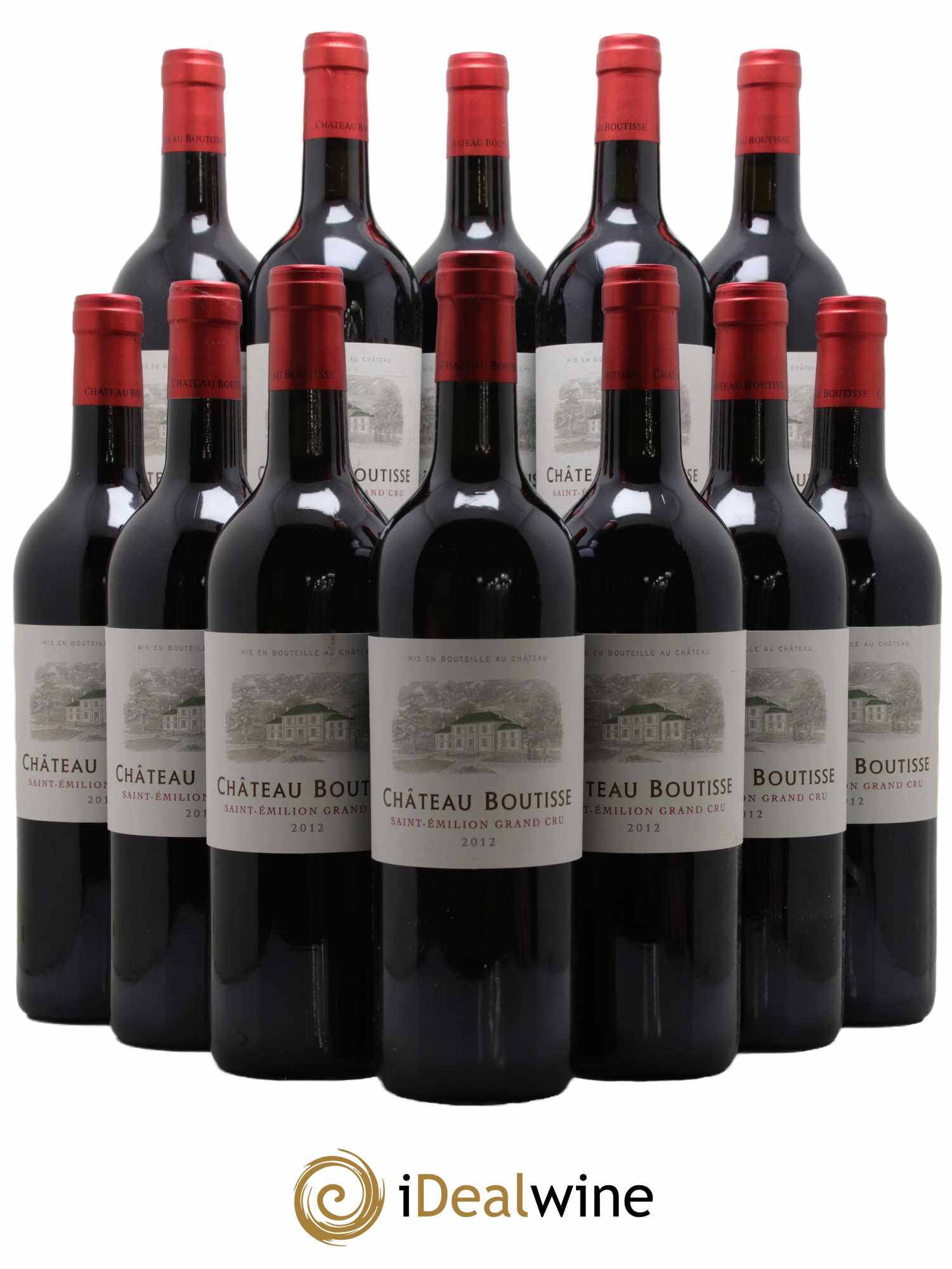 Saint-Émilion Grand Cru Château Boutisse 2012 - Lot de 12 Bouteilles