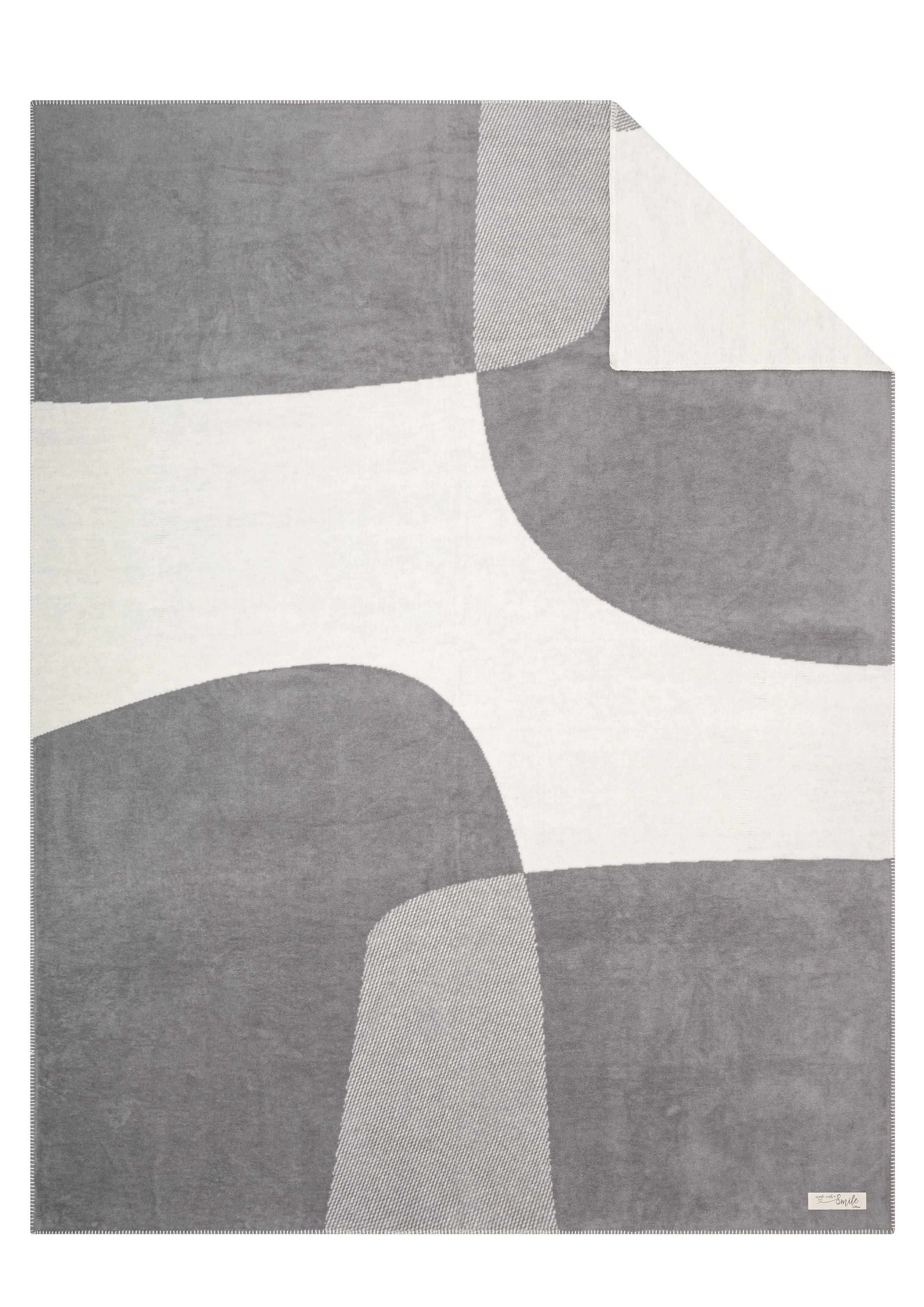 Kuschelige Decke aus Jacquard  6009331-800